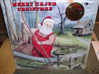 Merry Cajun Christmas II LP Michael Doucet Tee Jules Justin Wilson