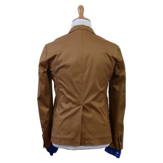 dsquared brown three button blazer jacket us s eu 48 retail value 1100