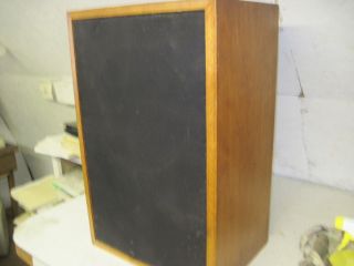 Great Pair of Vintage Speakers in Solid Wood Cabinets