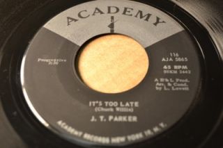 Parker Academy 116 If You Want to Hold on Its Too Late RARE