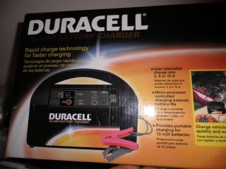  Duracell 15 Amp Battery Charger