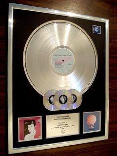 Duran Duran Rio Multi Platinum Disc Record Award Album
