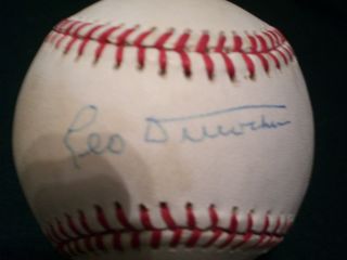 Leo Durocher JSA Autographed Baseball