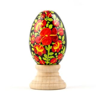 Aster Easter Egg Hand Painted Easter Egg