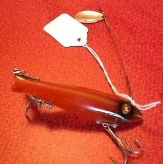 Heddon Spook Super Dowagiac Lure Nice with Glass Eyes