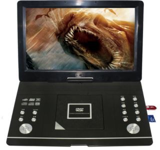16 Portable DVD Player with Game TV USB MC Card