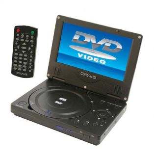 craig ctft716 7 inch tft portable dvd cd player