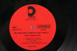  Title The Eddy Arnold Songbook / The Songs Made Famous By Eddy Arnold