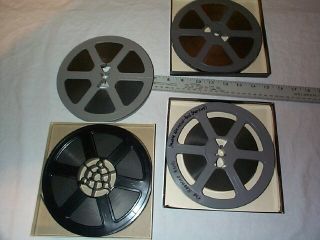 Blackhawk Film 4 Movies Super 8mm B w Laurel Hardy Dirty Work Double