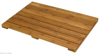 Eco Style Bamboo Natural Wood Bath Bathroom Floor Mat