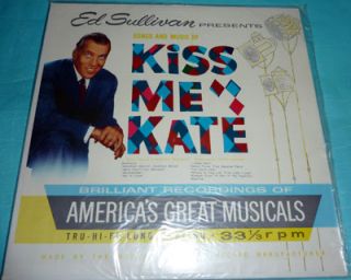 Ed Sullivan Pesents Kiss Me Kate 1959 SEALED LP