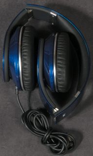 Monster Beats by Dr Dre Studio Headband Headphones Blue