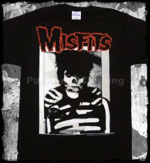 Misfits Glenn Danzig Crimson Ghost Official T Shirt Fast Shipping
