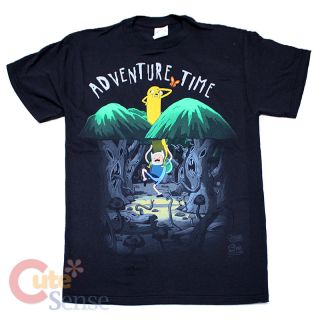 CN Adventure Time Spookey Forest Mens T Shirt 4 Size