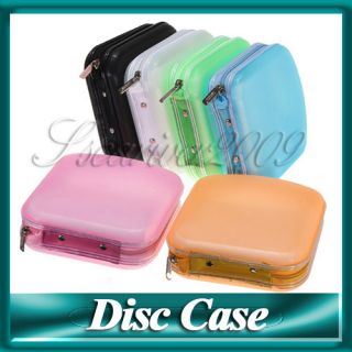 40 Disc CD VCD DVD Media Wallet Holder Carry DJ Storage Case Organizer