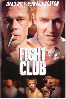  Club Movie Postcard Project Mayhem Brad Pitt Edward Norton 1
