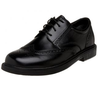 Nunn Bush Mens Eagan Black Leather Wing Tip Shoe 84155