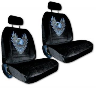 SEAT COVERS CAR TRUCK SUV BALD EAGLE DREAMCATCHER LOW BACK pp #3
