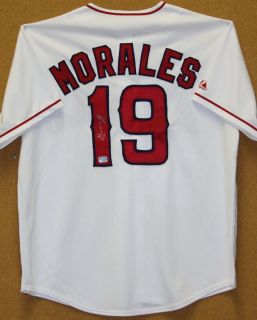 Kendry Morales Autographed Los Angeles Angels Jersey  AAA
