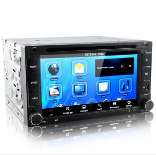 Car DVD Player Road Droid Android OS 6 2 inch GPS DVB T 3G WiFi 2Din
