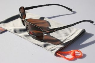 Pz Rectangle Polarized Sunglasses Aluminum Fishing Brn