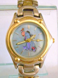 EEYORE Watch Bracelet style By SII a seiko co Vintage Disney