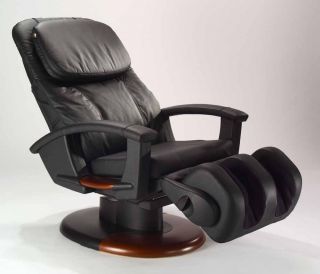 Humantouch HT 135 Massage Chair Power Electric Recliner Black Leather