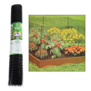 Easy Gardener Multi Use Netting Black Plastic Barrier Flower Trellis 3