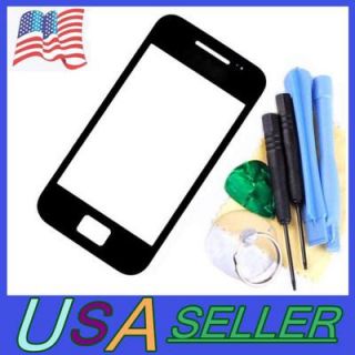 New Screen Outer Glass Lens for Samsung Galaxy S5830 Ace Black Tools
