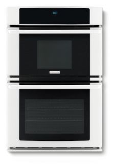New Electrolux 30 inch White Electric Wall Oven Microwave Combo