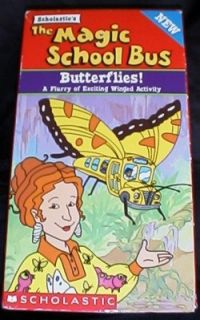 The Magic School Bus Butterflies Science VHS Video O0
