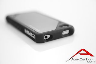 Element Case ION 4 Real Carbon Fiber iPhone 4/4S Cover   Black/Matte