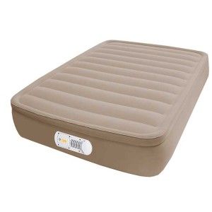 New Aerobed Elevated Twin Size Air Bed Air Mattress w Pump