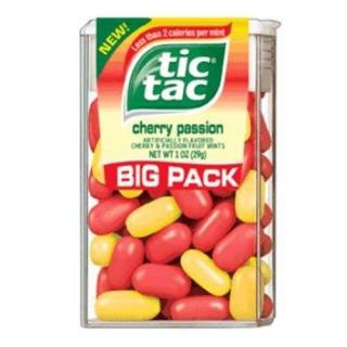 12 Tic Tac TACS Big Pack Cherry Passion Flavored Mints