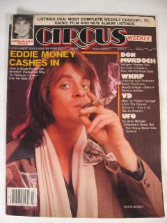 1979 Circus Mag Loni Anderson UFO Eddie Money