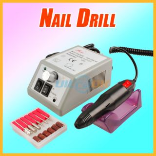 New Electric Professional Nail Art Drill Machine Manicure Pedicure Pen