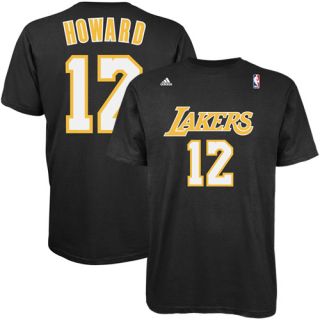 Adidas Dwight Howard Los Angeles Lakers Player T Shirt Black XL