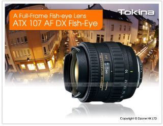  ATX 107 AF DX Fish Eye 10 17mm f/3.5 4.5 wide Lens for Canon # L562
