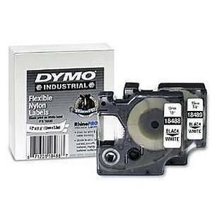 Dymo 18488 Label Dymo Rhino White 1 2 x11 5