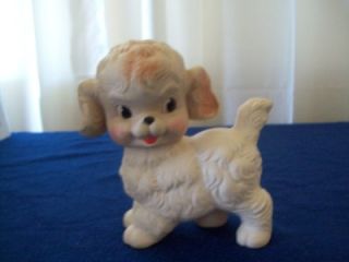Vintage Sun Rubbber Dog with Squeaker by Ruth E Newton