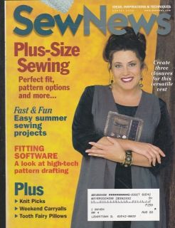  Sew News Magazine Aug 2000