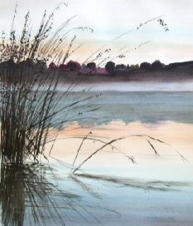  Landscape Watercolor Painting JMW Art John Williams Scene Large