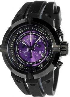 Invicta Mens I Force Contender Quartz Purple Watch 0847