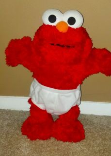Baby Up Up Elmo Doll Works Great Talks and Moves