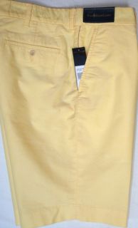 Polo Ralph Lauren Sizes 36 40 Yellow Oxford Mens Shorts