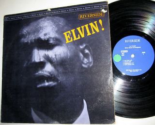 Elvin Jones Company Elvin Silver on Blue Riverside LP Stereo RLP 409