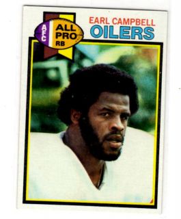 1979 Topps 390 Earl Campbell Rookie Really Cheap