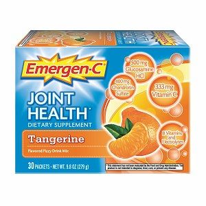 emergen c joint health formula tangerine 30 packets joint health