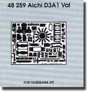EDU48259 Aichi D3A Val for HSG 1 48 Eduard