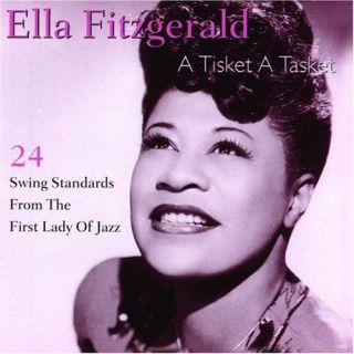 Tisket A Tasket Ella Fitzgerald Audio Music CD Jazz L9